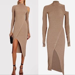 Alix NYC Harper Dress in Chestnut, Size XS